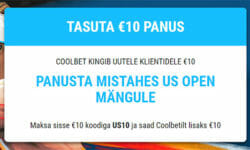 Coolbet Eesti annab uutele klientidele TASUTA €10 PANUSE