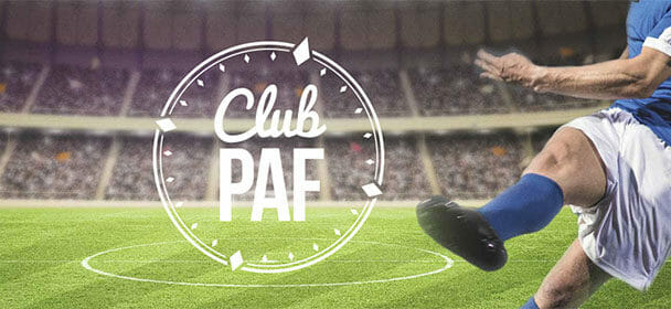 Võida Club Paf nädalavahetuse jalgpallipakett kahele