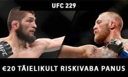 Ennusta UFC 229 McGregor vs Khabib täiesti riskivabalt