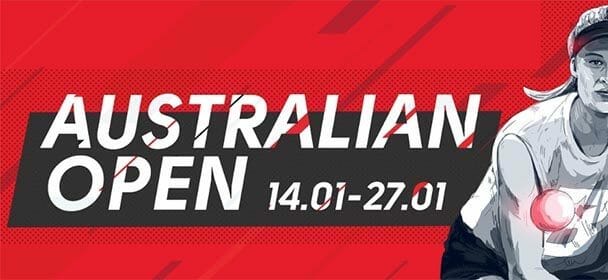 Australian Open 2019 tasavägise mängu kindlustus Olybet’is