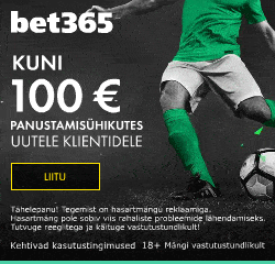 Bet365 Eesti - number 1 spordiennustuses