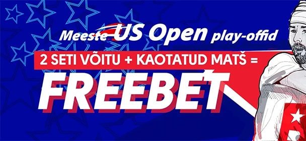 Olybet’is US Open 2019 play-offides kaotuse korral raha tagasi