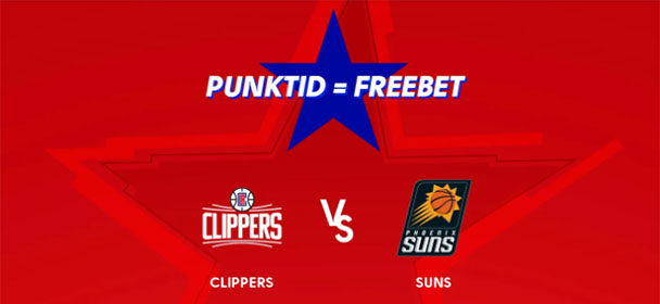 NBA Olybet’is Clippers vs Suns punktide eest tasuta panused