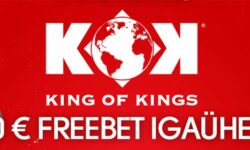King of Kings Tallinnas – Olybet’is €20 tasuta panus