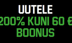 Unibet superboonus – uuele kliendile 200% kuni €60 boonus
