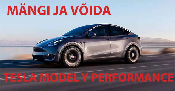 Unibet - Tesla Model Y Performance loos