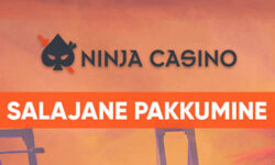 Ninja Casino salapakkumine – kraba 50 tasuta spinni