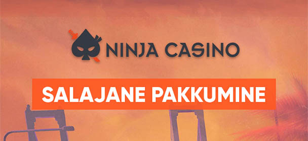 Ninja Casino - salajane kasiino tasuta spinnide pakkumine