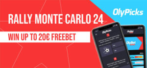 OlyBet - Monte Carlo rally 2024 tasuta ennustusmäng