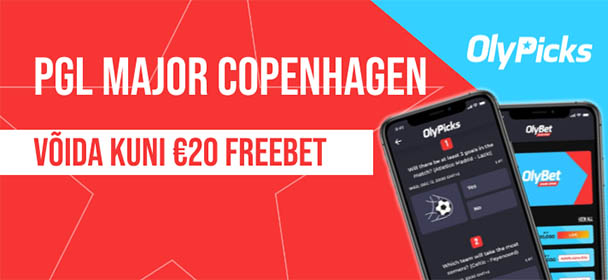 OlyBet - OlyPicks PGL Major Copenhagen 2024 tasuta ennustusmäng